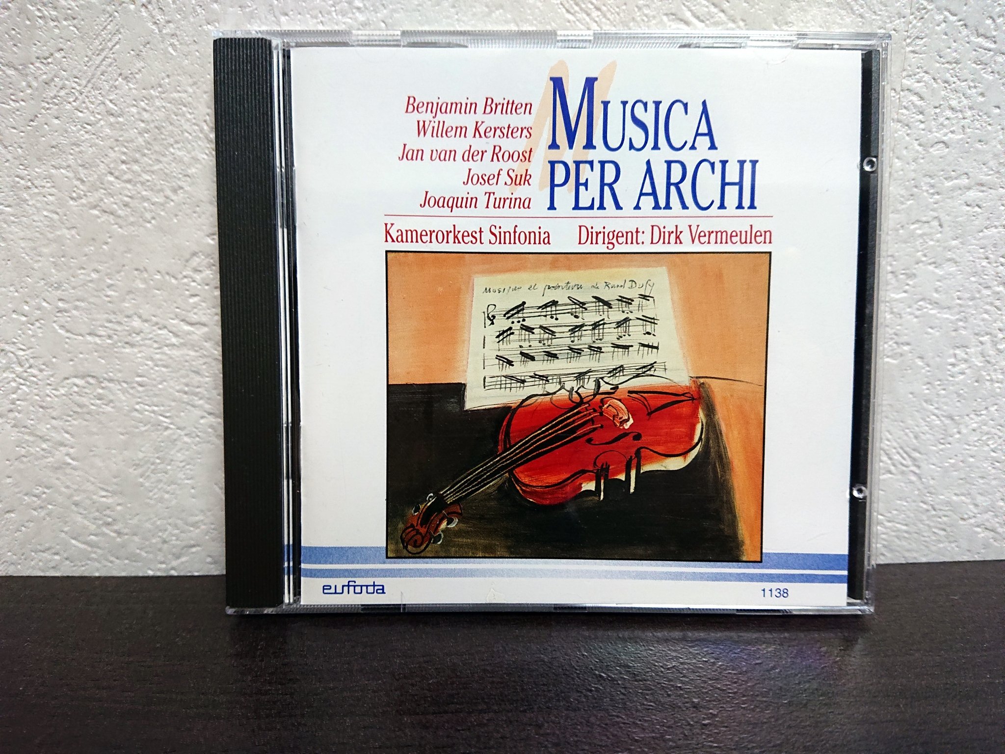 MUSICA PER ARCHI – 20世紀作曲家の弦楽作品集 | 楽器と聴衆とサブスク